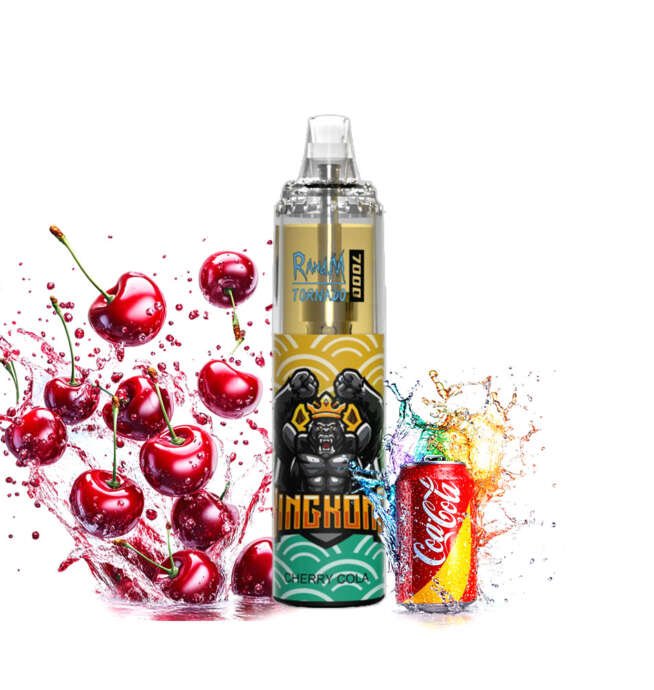 RandM Tornado 7000 Puffs – Wiederaufladbar Vape