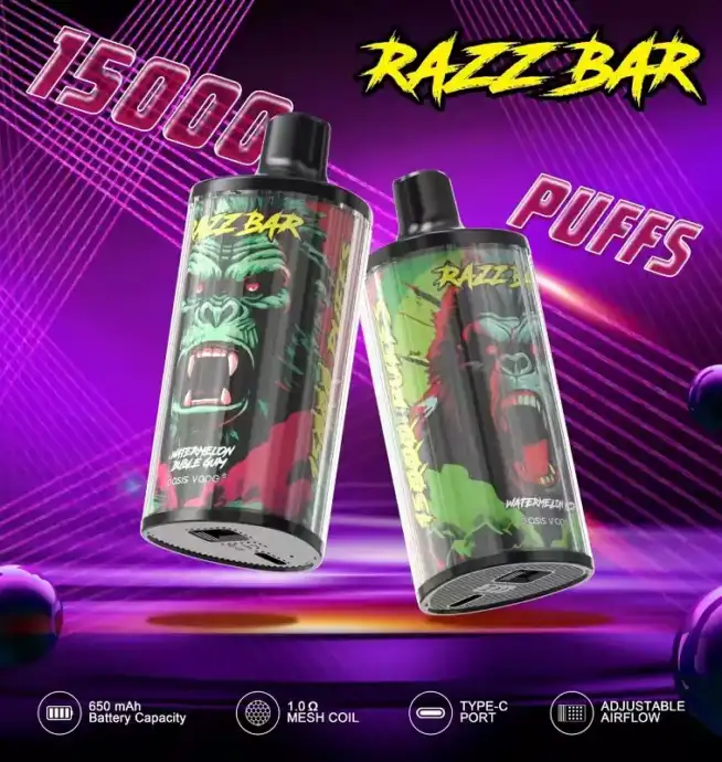 Razz Bar 15000 – Kompakter Vape mit Ausdauer
