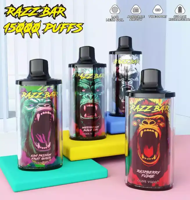 Razz Bar 15000 – Kompakter Vape mit Ausdauer