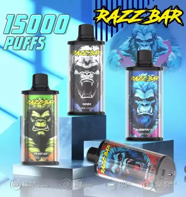 Razz Bar 15000 – Kompakter Vape mit Ausdauer