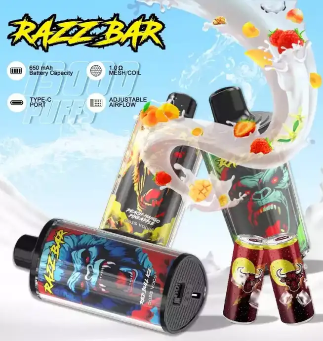 Razz Bar 15000 – Kompakter Vape mit Ausdauer