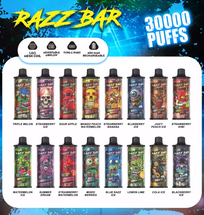 Razz Bar 30000 – Leistungsstark Vielfältig Kompakt.