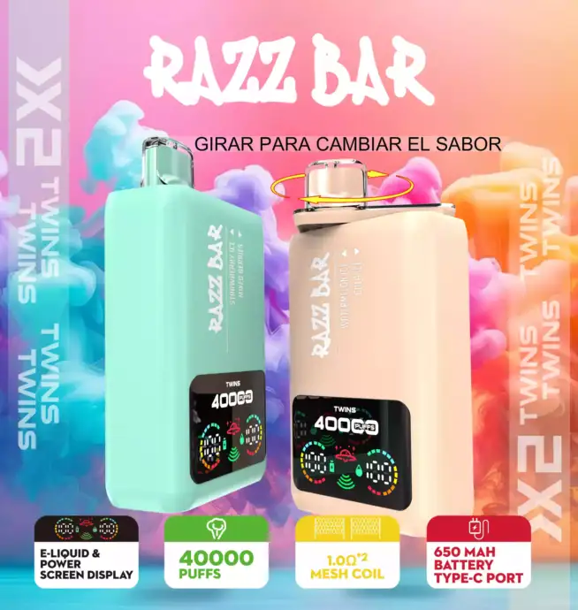Razz Bar 40000 – Dual Flavor, doppelte Power