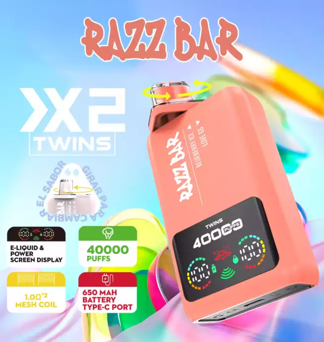 Razz Bar 40000 – Dual Flavor, doppelte Power