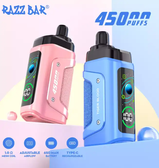 Razz Bar 45000 – Kompakt Stark Aromatisch