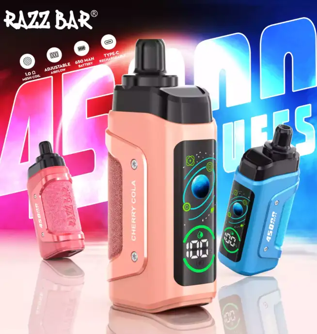 Razz Bar 45000 – Kompakt Stark Aromatisch