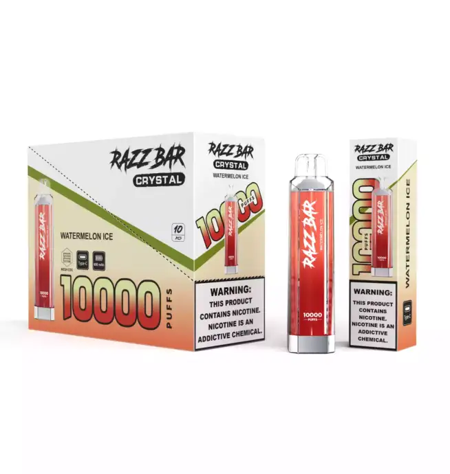 Razz Bar Crystal 10000 – Klar. Kompakt. Kräftig.