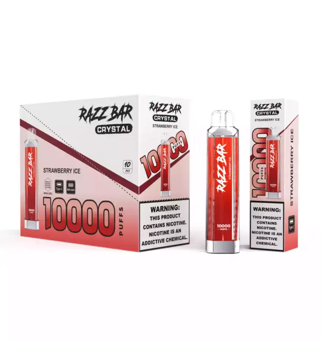 Razz Bar Crystal 10000 – Klar. Kompakt. Kräftig.