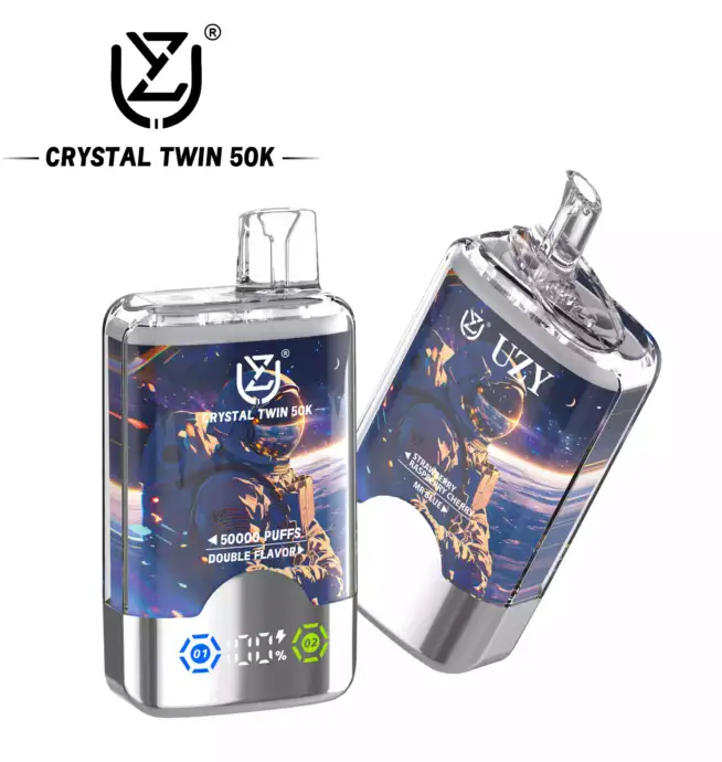 UZY CRYSTAL TWIN 50000 – Vape mit 2 Aromen & Power
