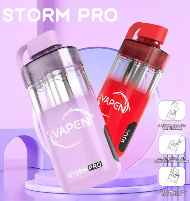 VAPEN STROM PRO 28000 – 12 Aromen & Power