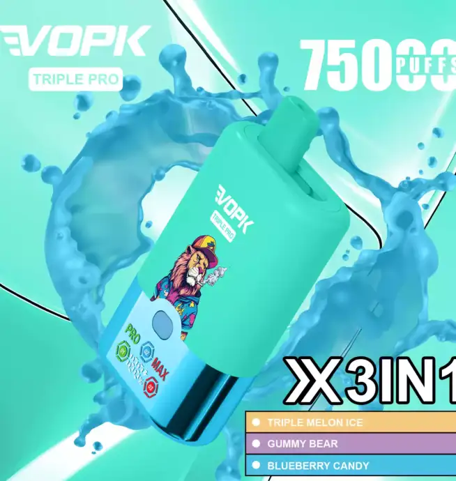 VOPK TRIPLE PRO 75000 – Drei Aromen, ein Gerät