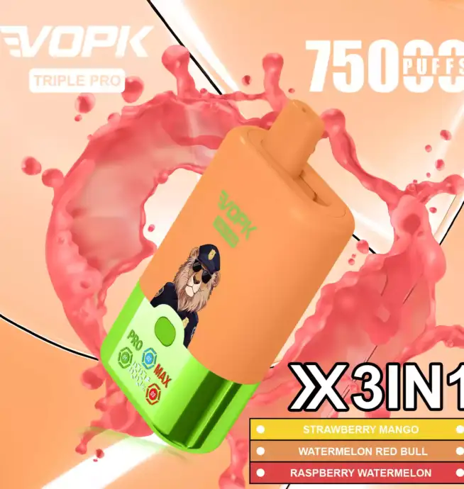 VOPK TRIPLE PRO 75000 – Drei Aromen, ein Gerät