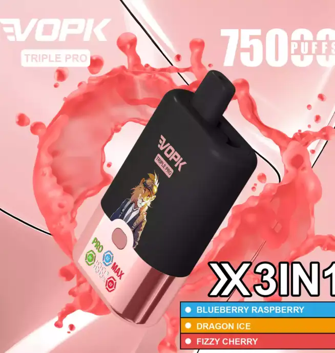 VOPK TRIPLE PRO 75000 – Drei Aromen, ein Gerät