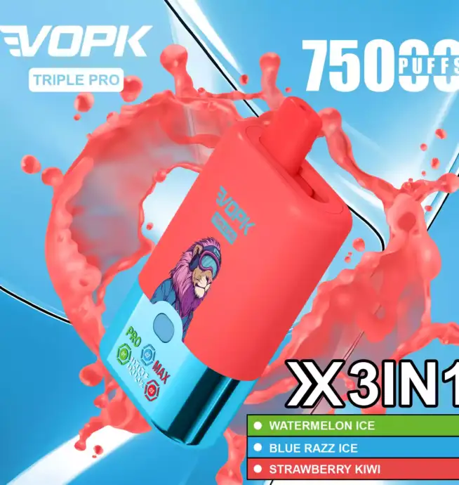 VOPK TRIPLE PRO 75000 – Drei Aromen, ein Gerät