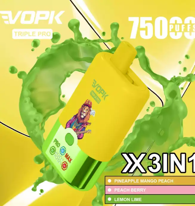 VOPK TRIPLE PRO 75000 – Drei Aromen, ein Gerät
