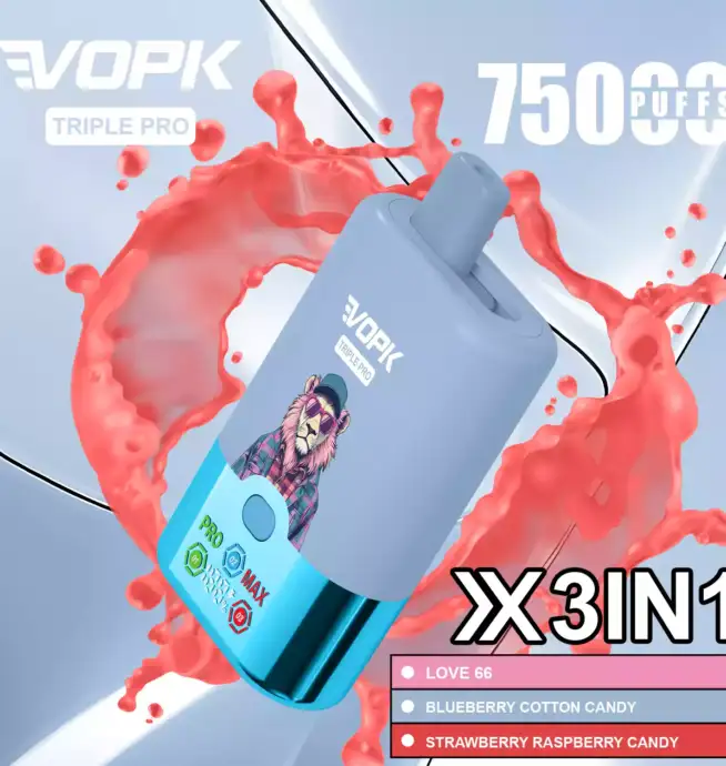 VOPK TRIPLE PRO 75000 – Drei Aromen, ein Gerät