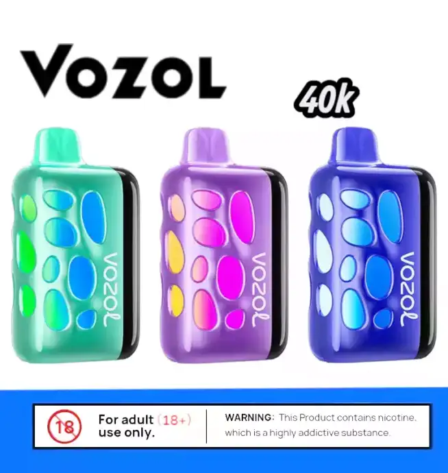 VOZOL RAVE 40K Wie lange hält das Gerät