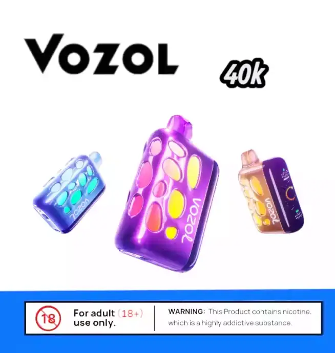 VOZOL RAVE 40K Wie lange hält das Gerät