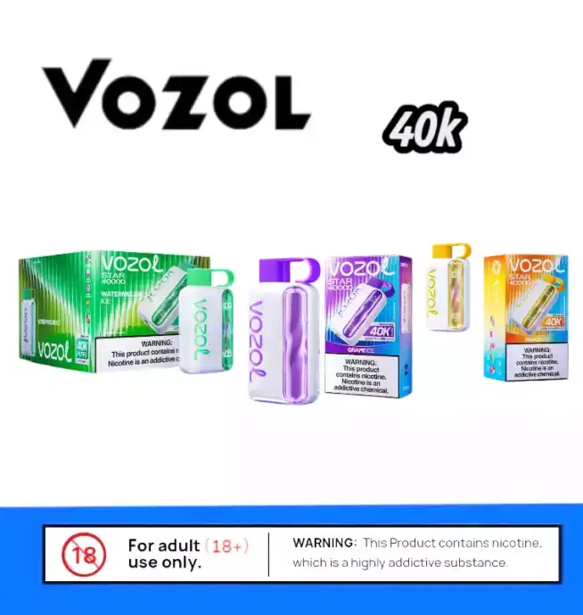 VOZOL Star 40K – 40.000 Züge mit Display