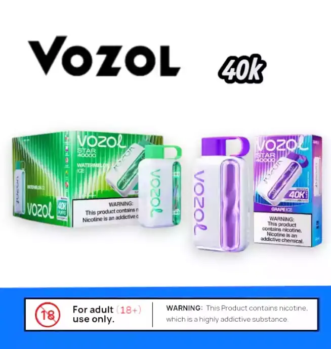 VOZOL Star 40K – 40.000 Züge mit Display