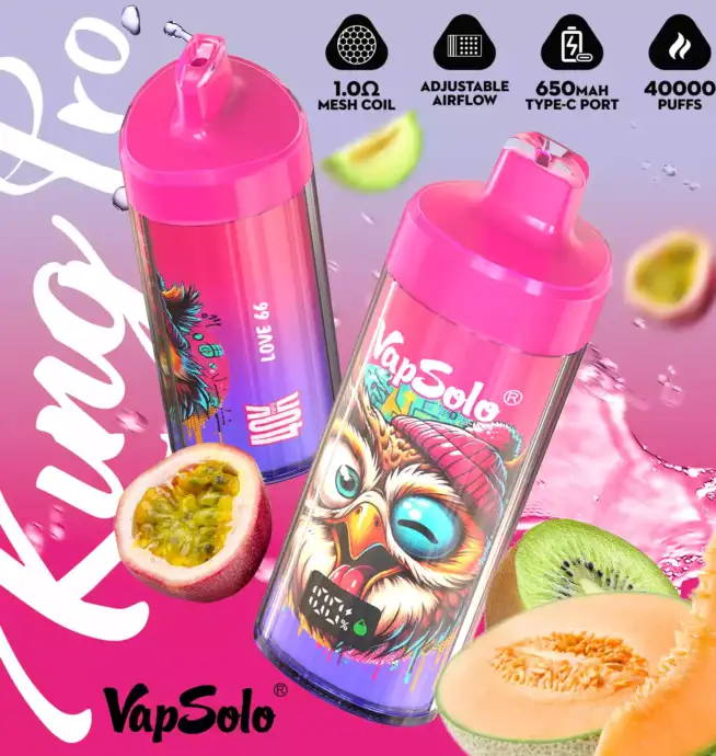 Vapsolo KING PRO 40K – Smarter Vape mit Power