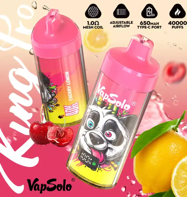 Vapsolo KING PRO 40K – Smarter Vape mit Power