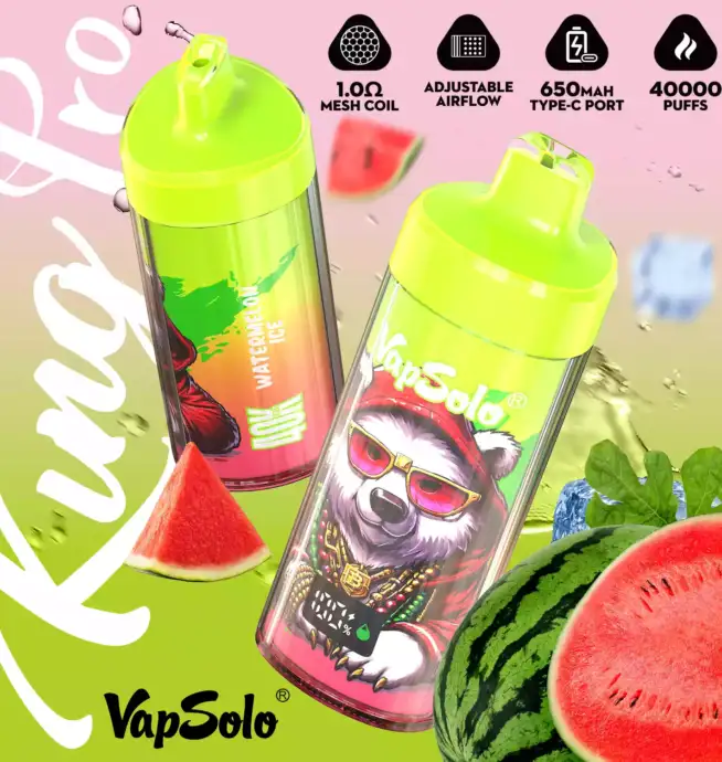 Vapsolo KING PRO 40K – Smarter Vape mit Power