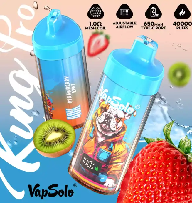 Vapsolo KING PRO 40K – Smarter Vape mit Power