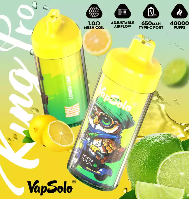 Vapsolo KING PRO 40K – Smarter Vape mit Power