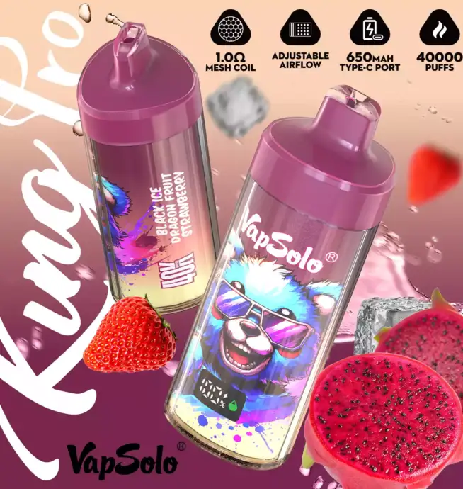 Vapsolo KING PRO 40K – Smarter Vape mit Power