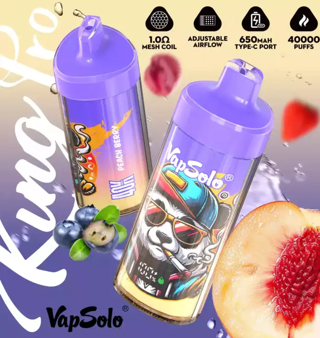 Vapsolo KING PRO 40K – Smarter Vape mit Power