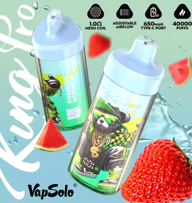 Vapsolo KING PRO 40K – Smarter Vape mit Power