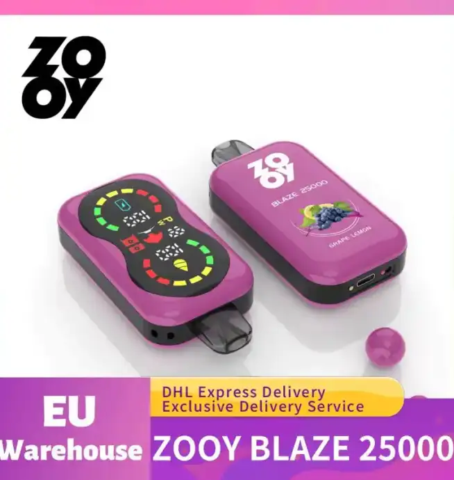 ZOOY BLAZE 25000 Puffs mit Airflow & Display