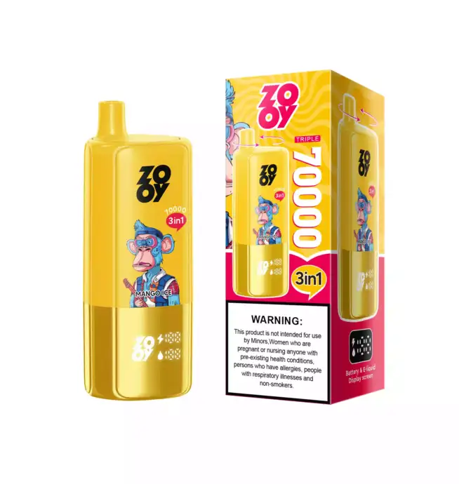 ZOOY Triple 70000 – Der langlebige Multi-Vape