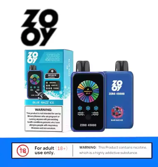ZOOY ZERO 45000 Puffs mit Touchscreen & Display