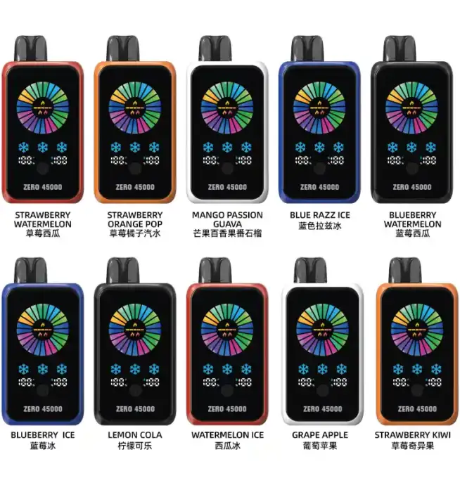 ZOOY ZERO 45000 Puffs mit Touchscreen & Display
