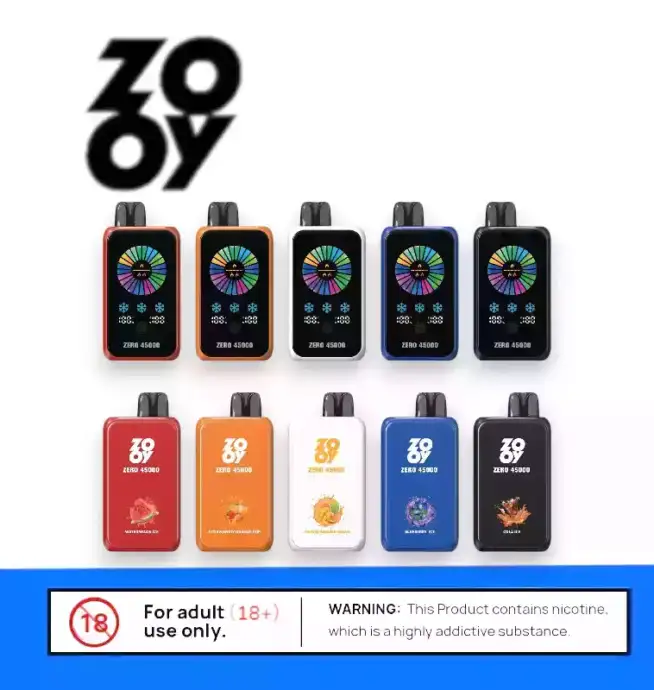 ZOOY ZERO 45000 Puffs mit Touchscreen & Display