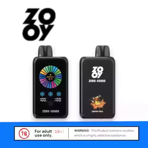 ZOOY ZERO 45000 Puffs mit Touchscreen & Display