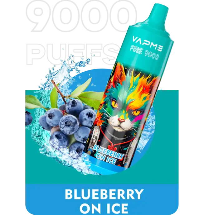 VAPME FIRE 9000 Puffs – Einweg E-Zigarette