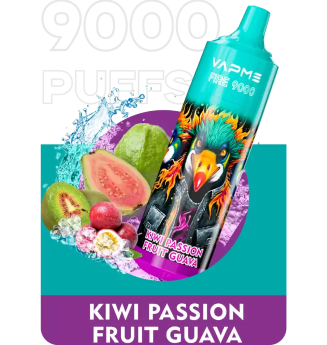 VAPME FIRE 9000 Puffs – Einweg E-Zigarette