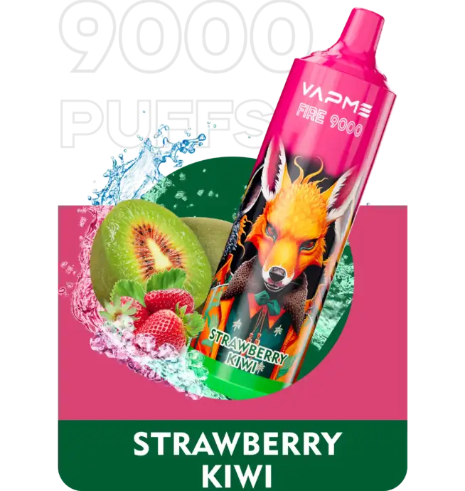 VAPME FIRE 9000 Puffs – Einweg E-Zigarette