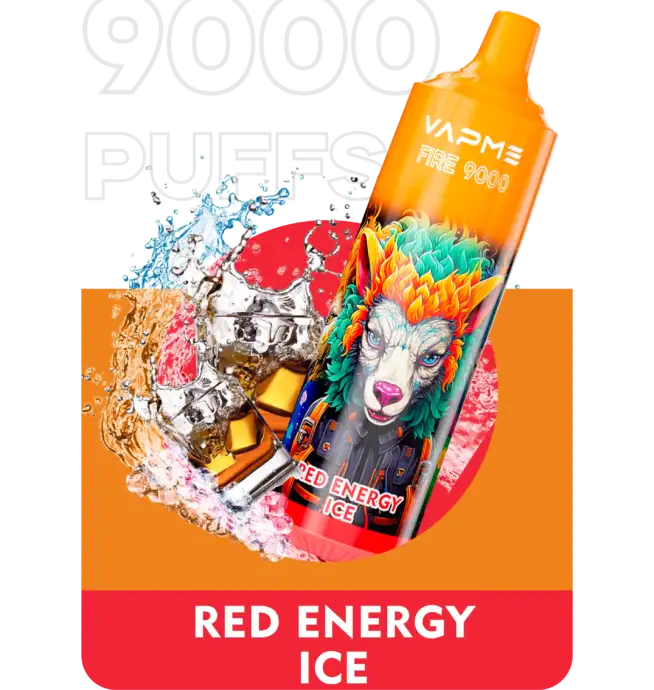 VAPME FIRE 9000 Puffs – Einweg E-Zigarette