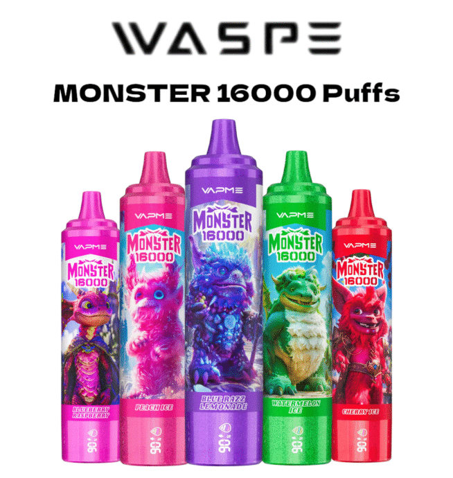 VAPME MONSTER 16000 Puffs – Einweg E-Zigarette