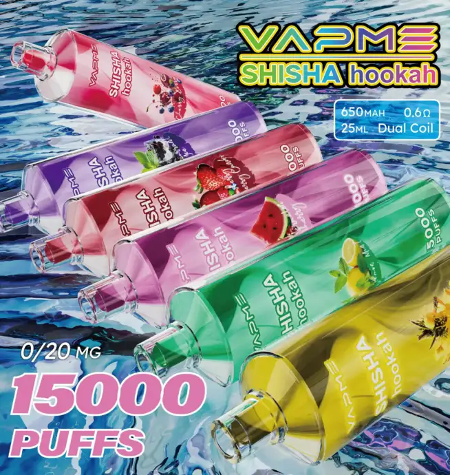 VAPME SHISHA HOOKAH 15000 Puffs Einweg E-Zigarette