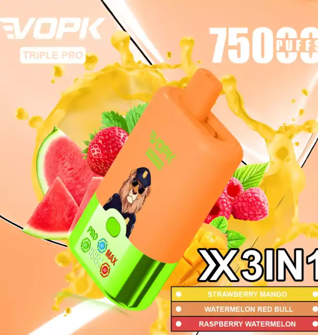 VOPK TRIPLE PRO 75000 Puffs – Einweg-Vape