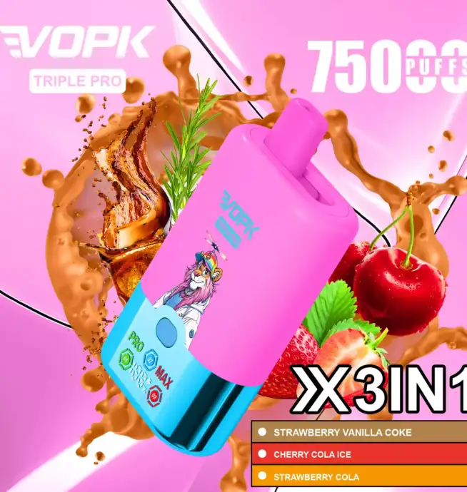 VOPK TRIPLE PRO 75000 Puffs – Einweg-Vape