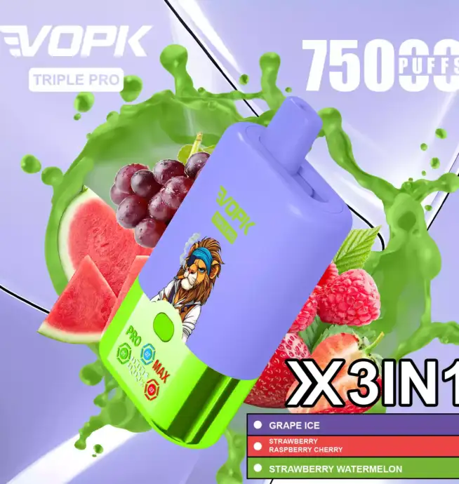 VOPK TRIPLE PRO 75000 Puffs – Einweg-Vape