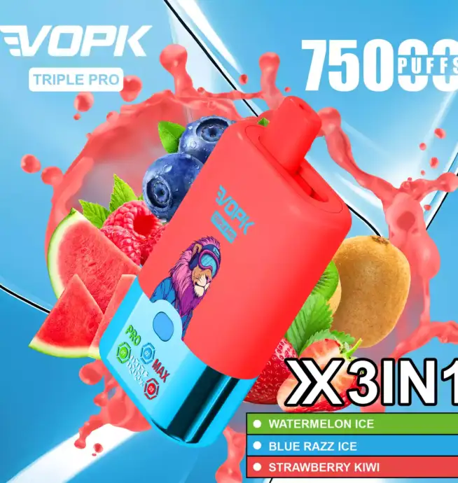 VOPK TRIPLE PRO 75000 Puffs – Einweg-Vape