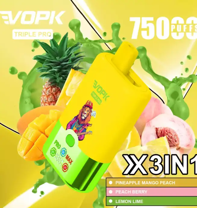VOPK TRIPLE PRO 75000 Puffs – Einweg-Vape