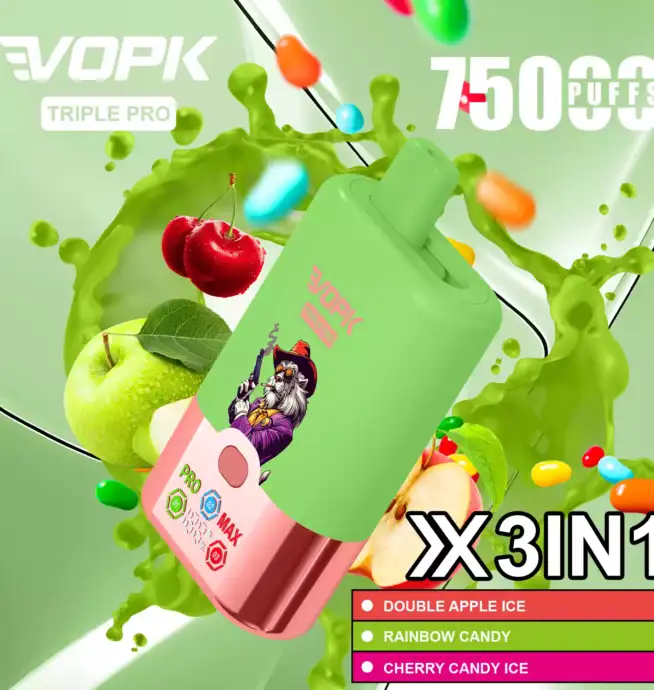 VOPK TRIPLE PRO 75000 Puffs – Einweg-Vape